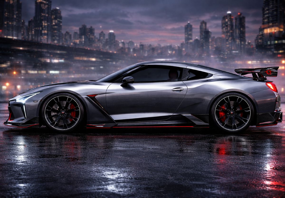 Nissan GT-R híbrido 2030