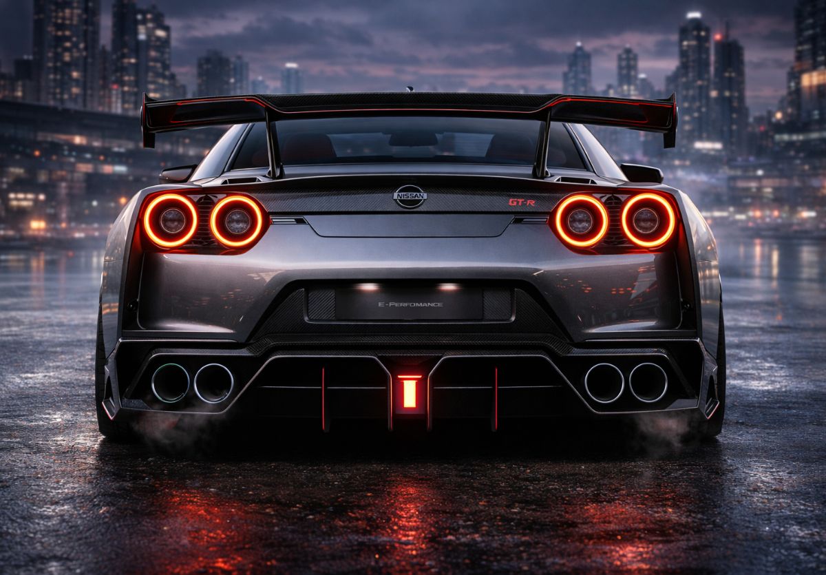 Nissan GT-R híbrido 2030