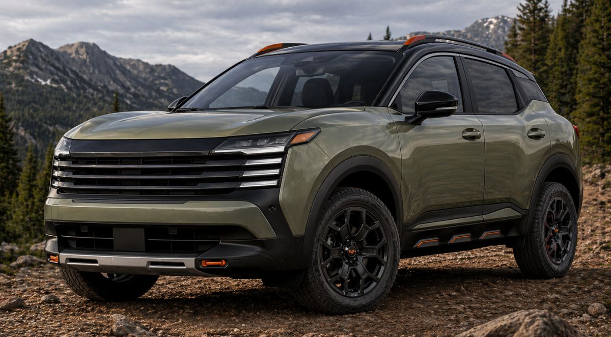 Nissan Kicks Rock Creek fotos espía 2026