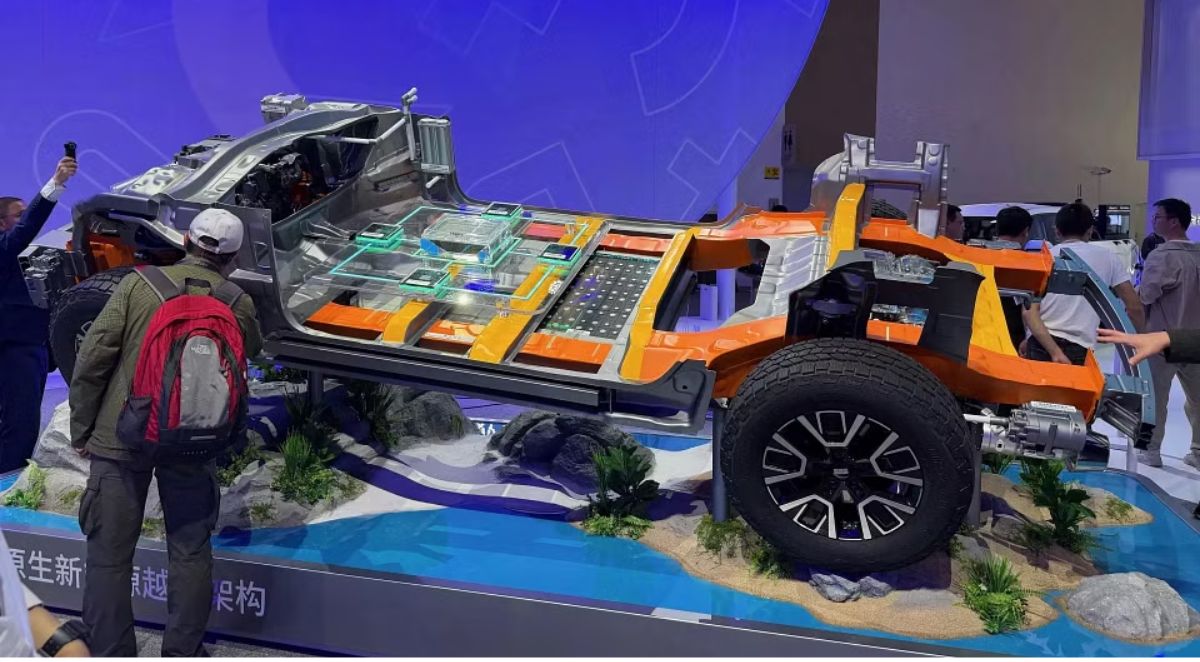 Geely arquitectura todoterreno 2026