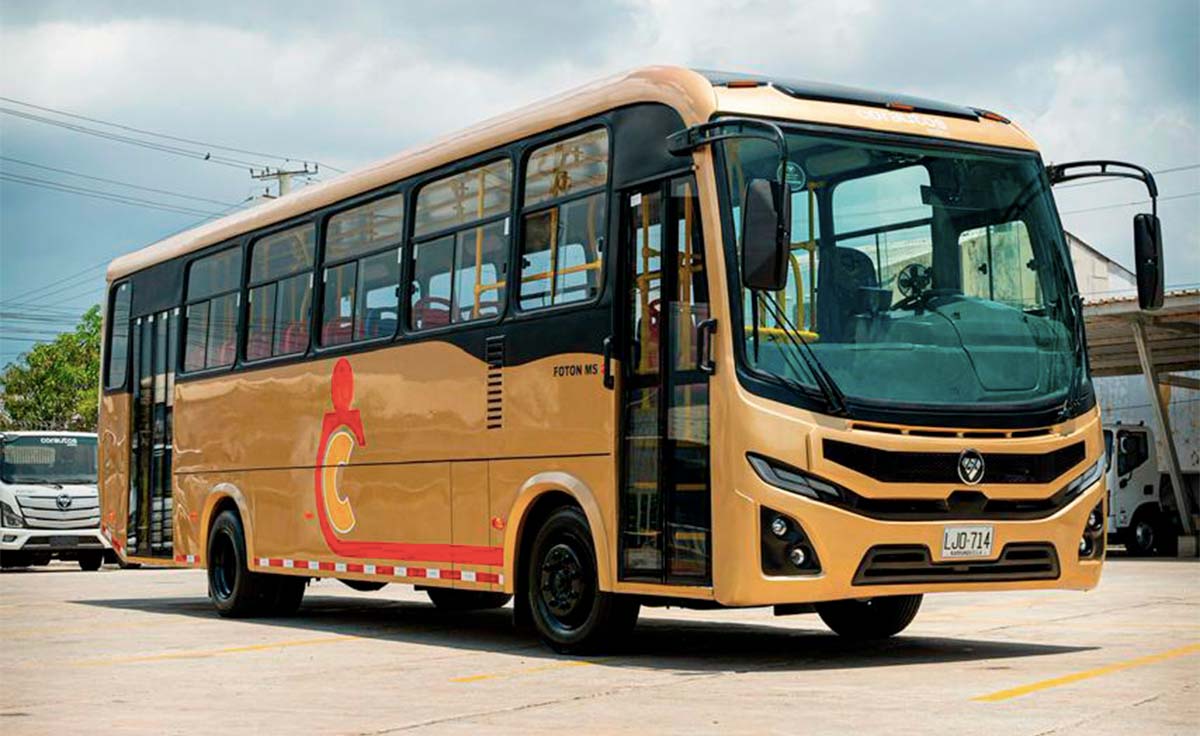 Foton buses Barranquilla