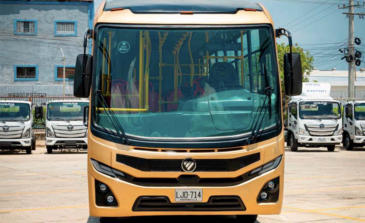 Foton buses Barranquilla