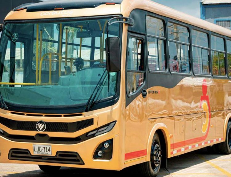 Foton buses Barranquilla