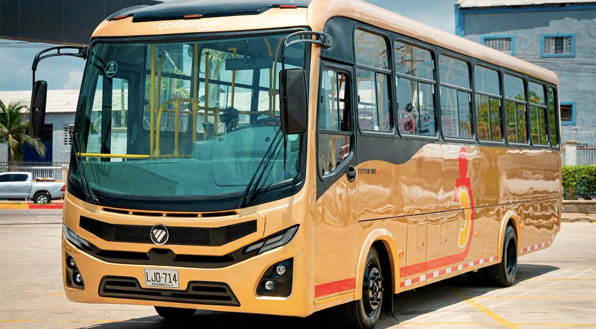 Foton buses Barranquilla