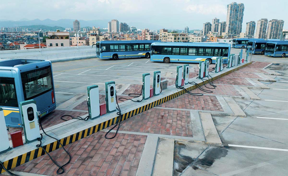 Buses eléctricos chinos