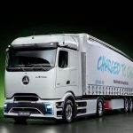 Mercedes eActros 600 camión eléctrico vuelta al mundo