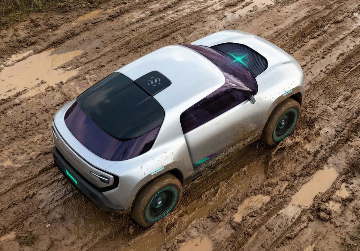 Suzuki Jimny render futurista 2026