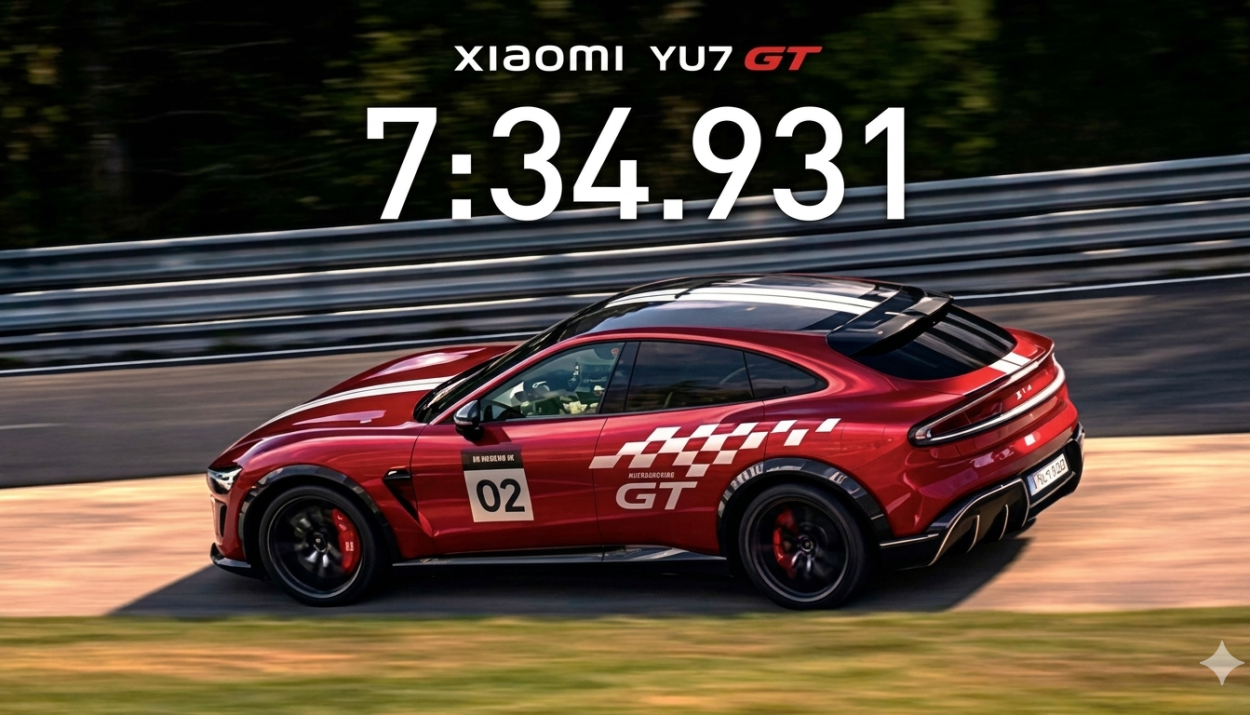 Xiaomi YU7 GT récord Nürburgring