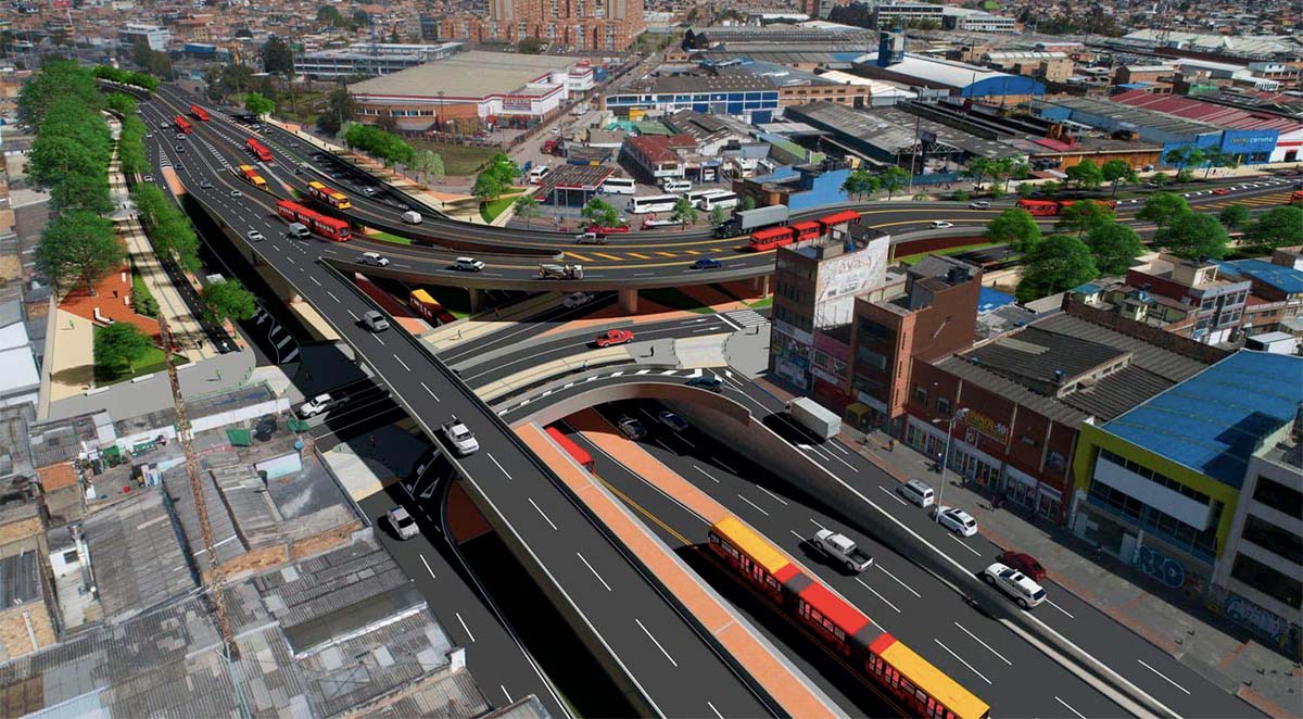 Puente de Venecia Bogotá TransMilenio