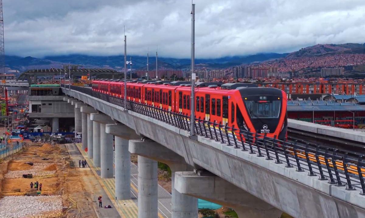 Metro Bogotá primeras pruebas con su propia energía