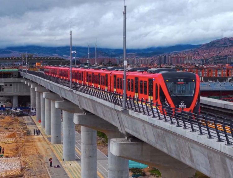 Metro Bogotá primeras pruebas con su propia energía