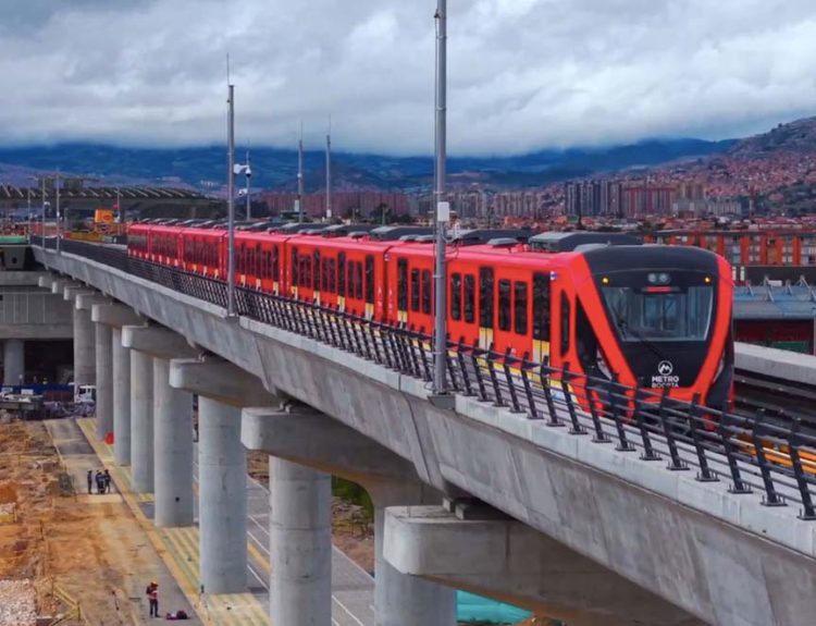 Metro Bogotá primeras pruebas con su propia energía