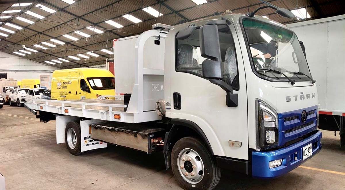 Grúa eléctrica Auteco Blue