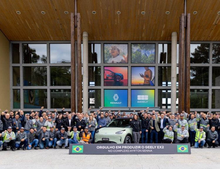 Geely EX2 producción Brasil 2026