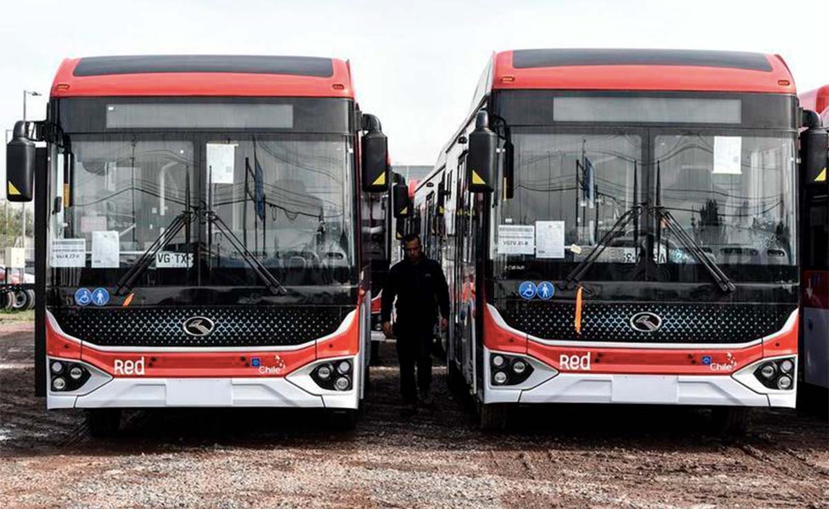 Buses eléctricos chinos América Latina