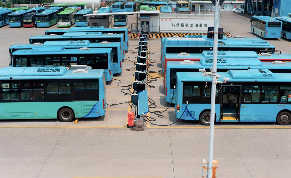 Buses eléctricos chinos América Latina