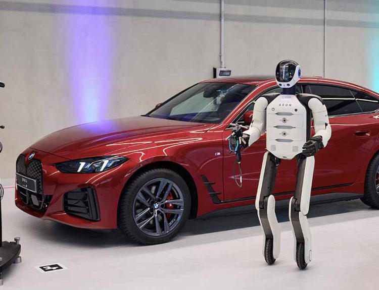 Aeron robot humanoide BMW