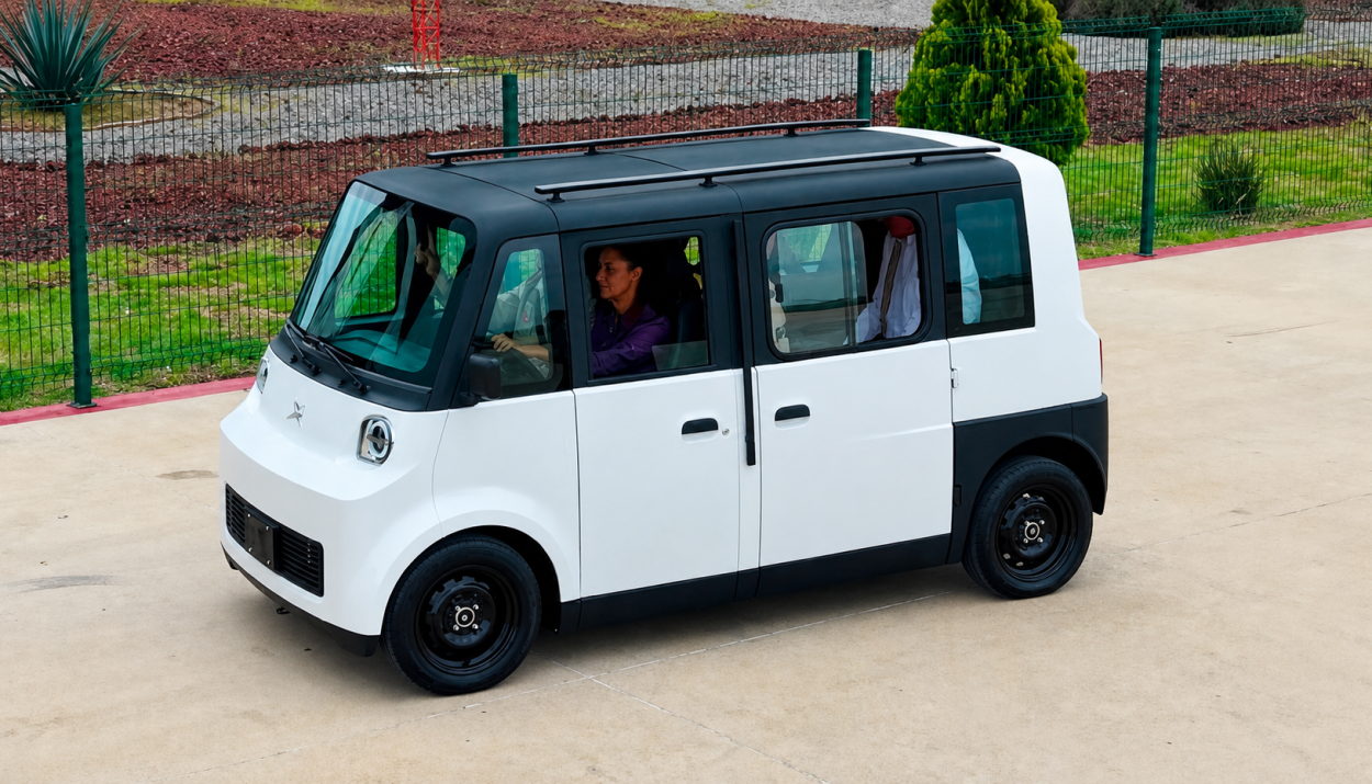 Olinia 1 carro eléctrico barato México 2027