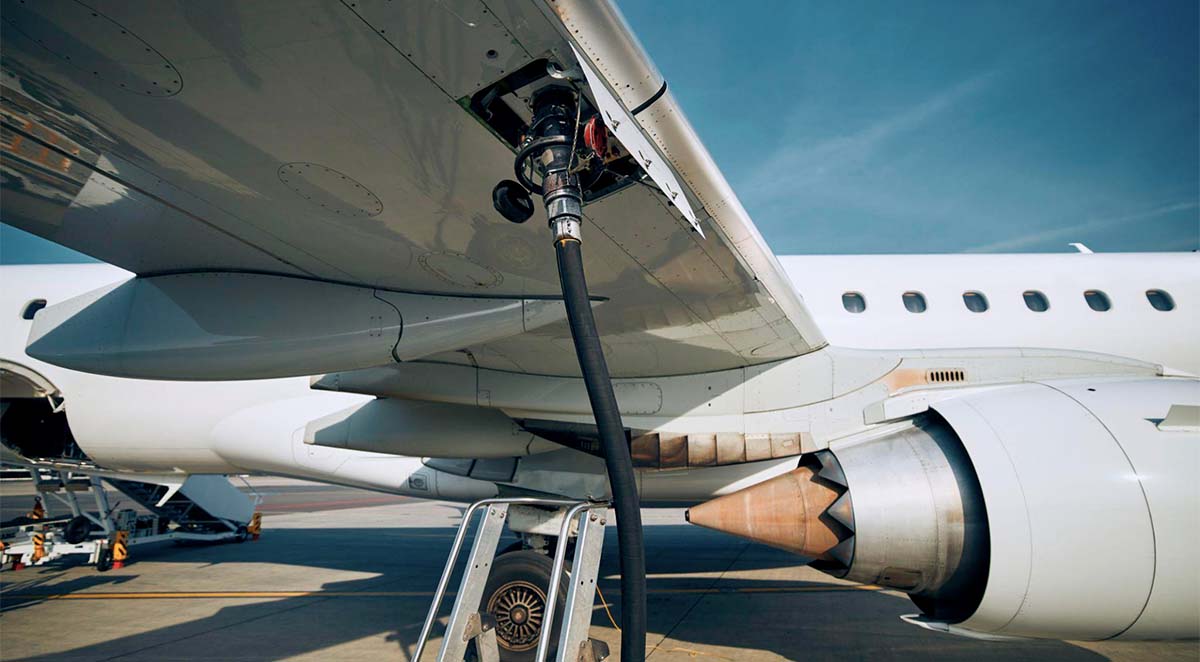Gasolina sostenible aviones