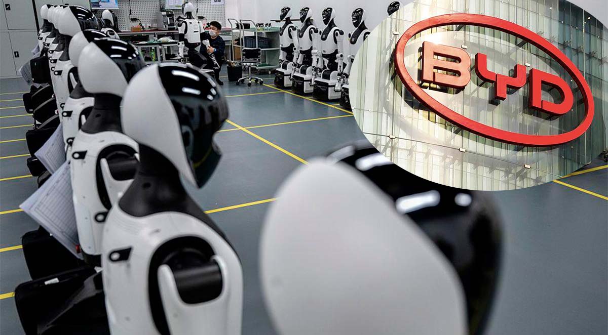 Robot humanoide BYD