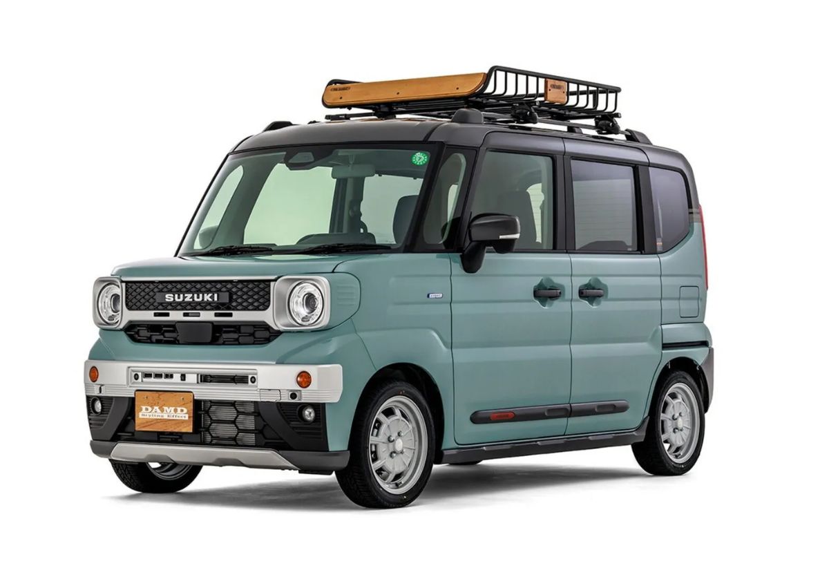 Suzuki kei car modificado Damd