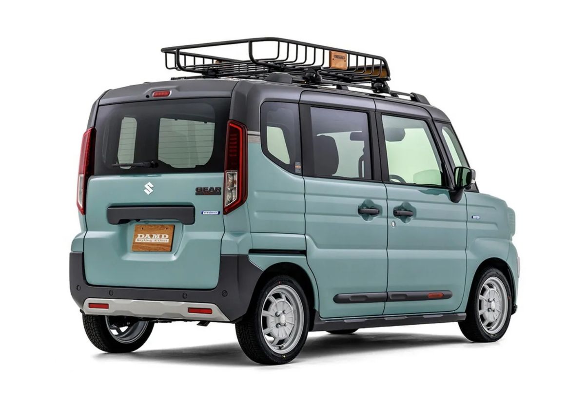 Suzuki kei car modificado Damd