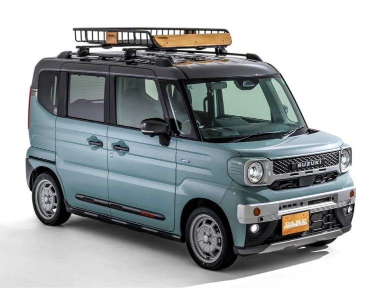 Suzuki kei car modificado Damd