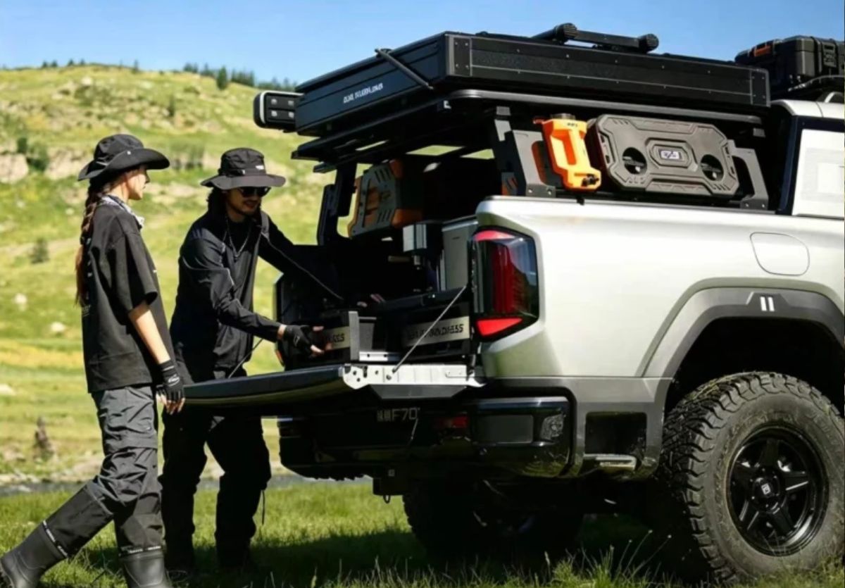 Jetour F700 pick-up híbrida enchufable