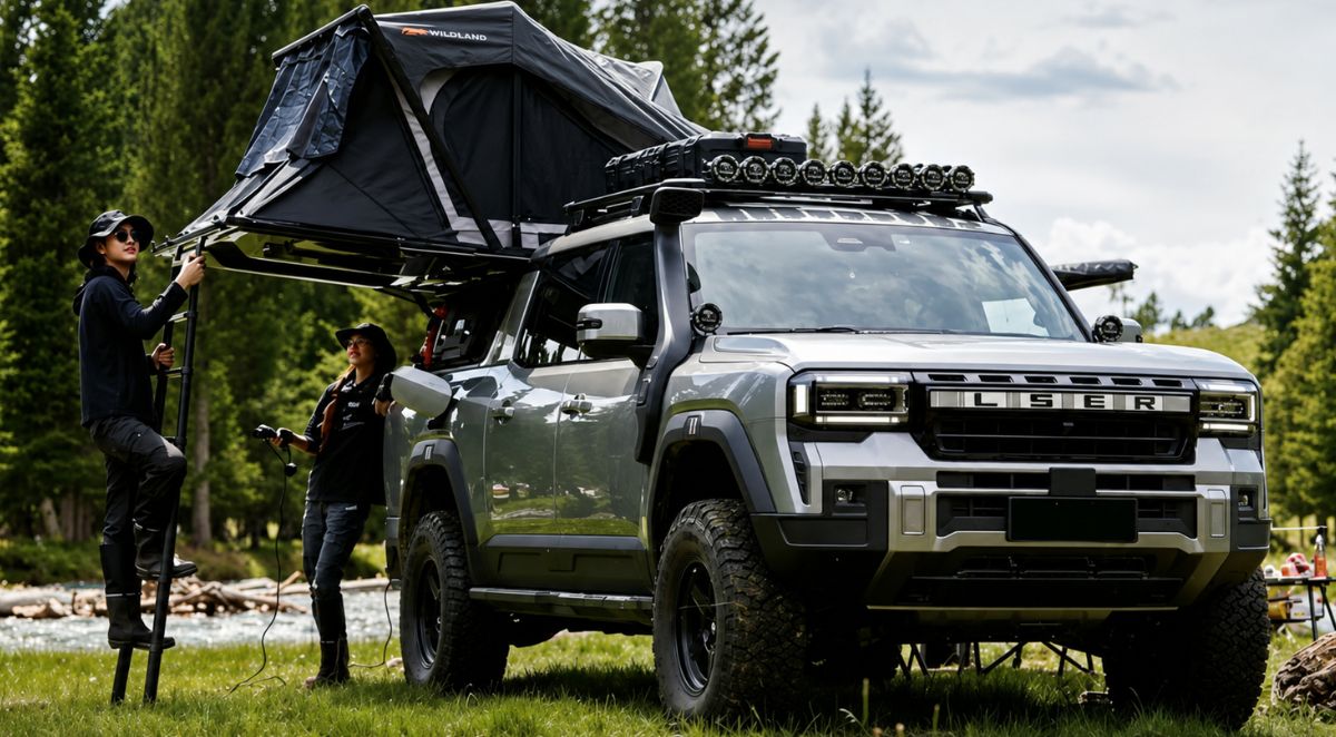 Jetour F700 pick-up híbrida enchufable