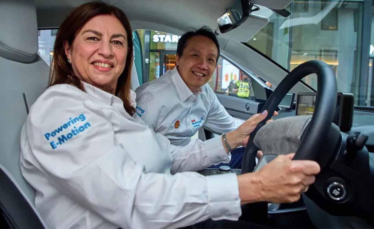 Carro eléctrico Shell