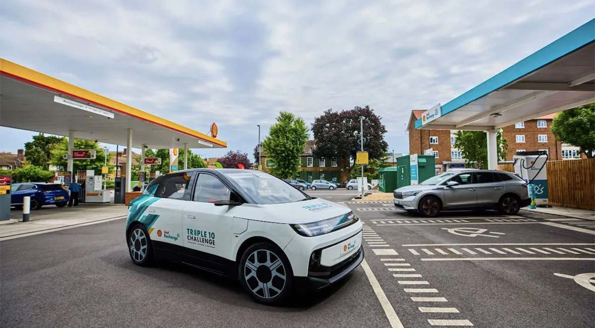 Carro eléctrico Shell