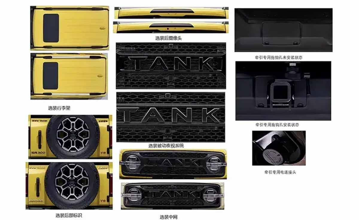GWM Tank 300 actualización