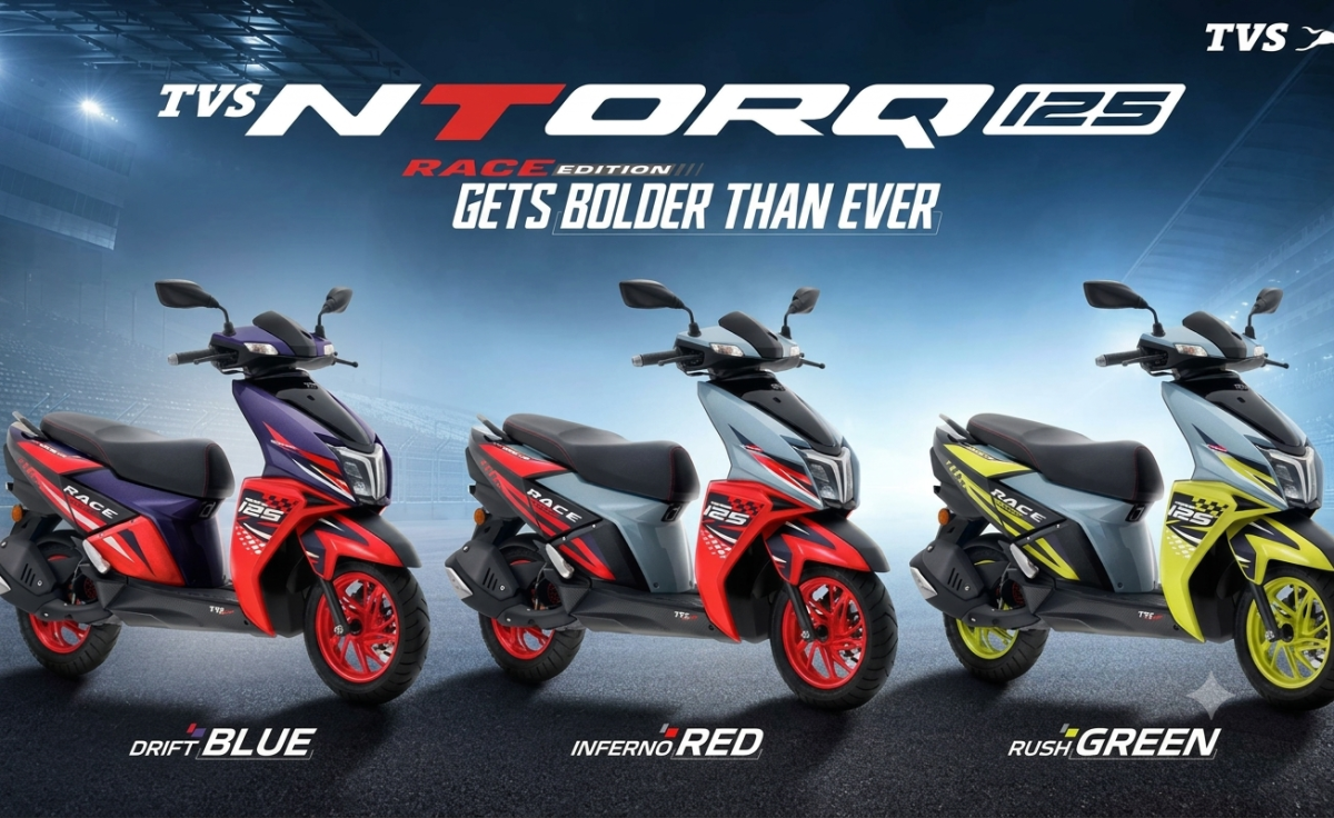 TVS Ntorq 125 actualización