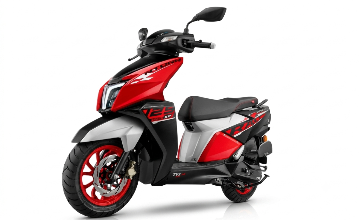 TVS Ntorq 125 actualización