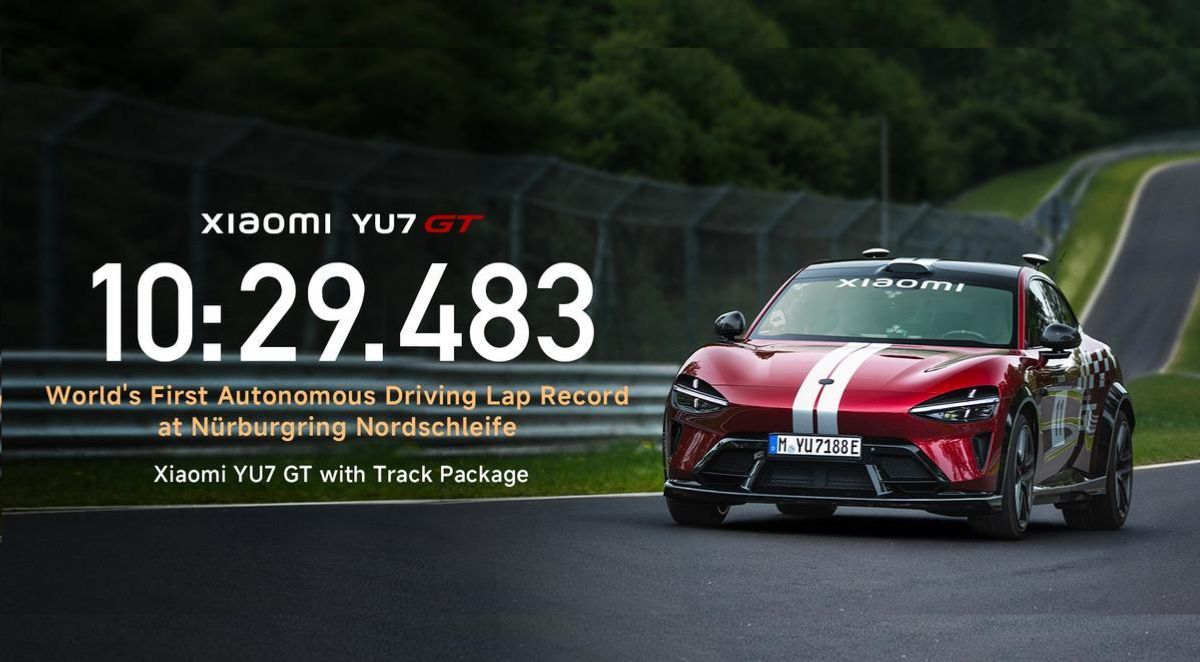 Xiaomi YU7 GT autónomo Nürburgring 2026