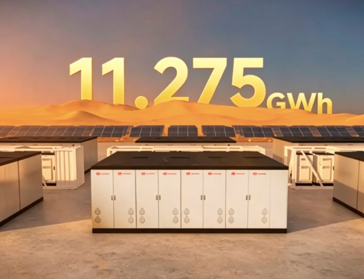 BYD baterías proyecto Abu Dabi