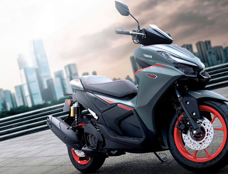 Yamaha Aerox ABS con cambios