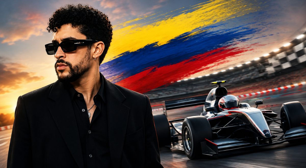 Bad Bunny automovilismo Colombia