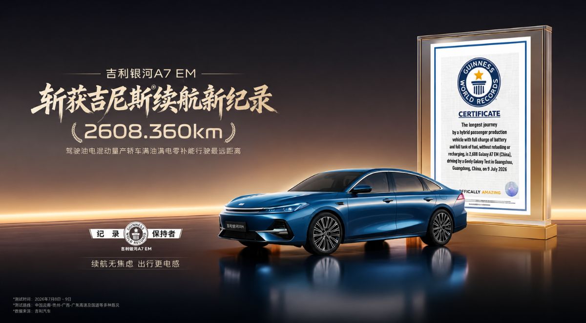 Geely Récord Guinness 2026