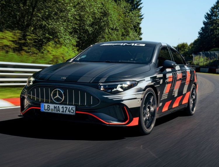 Mercedes-AMG CLA eléctrico récord 2026