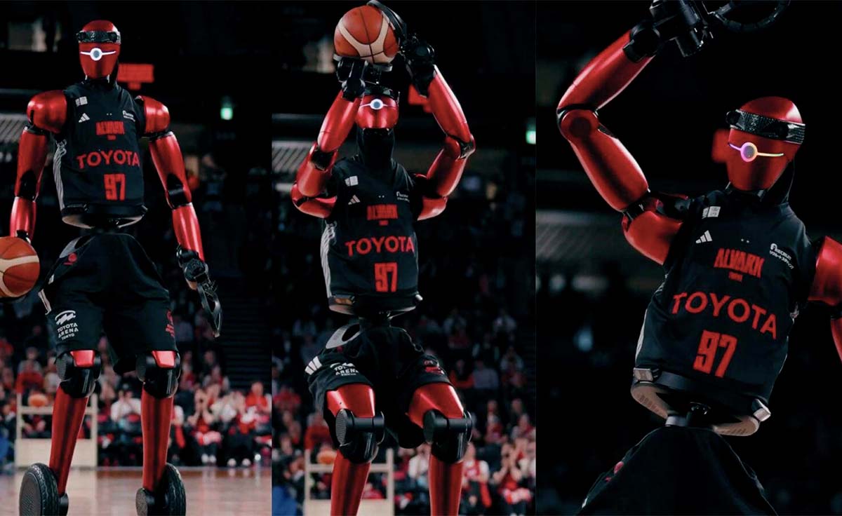 Robot Toyota CUE7 baloncesto