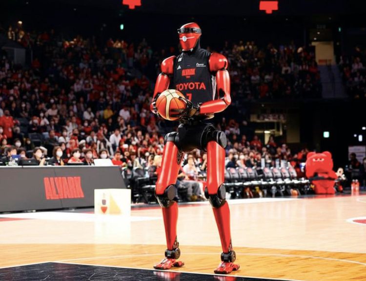 Robot Toyota CUE7 baloncesto
