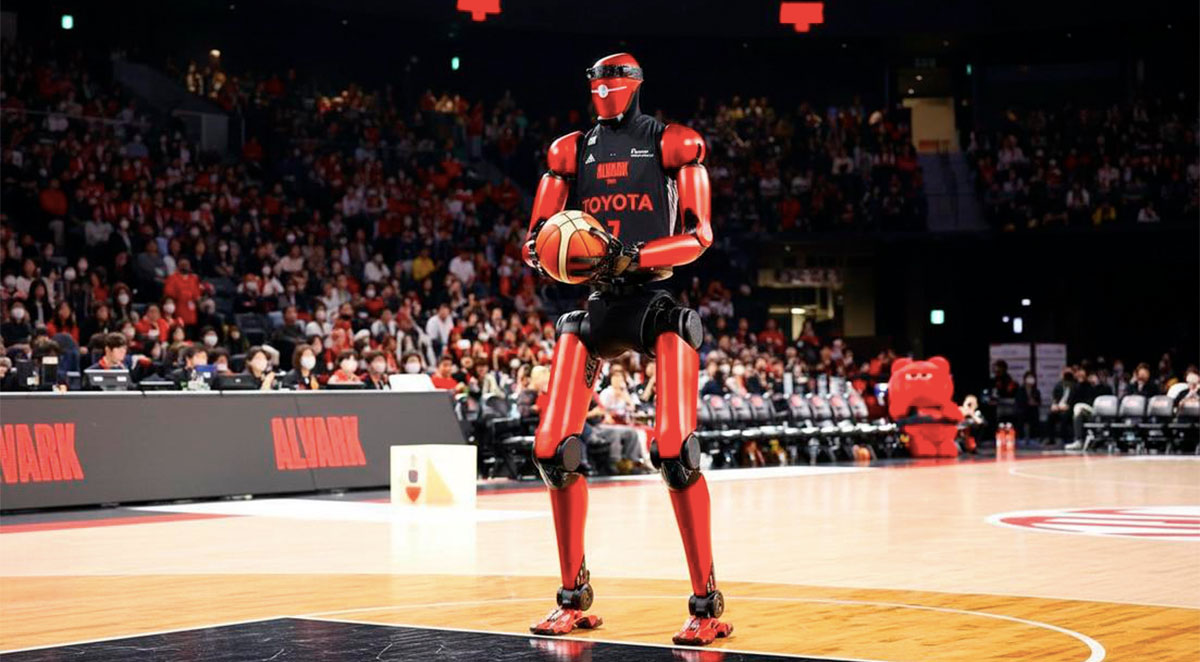 Robot Toyota CUE7 baloncesto