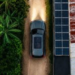Volvo Colombia energía solar con baterías de carros