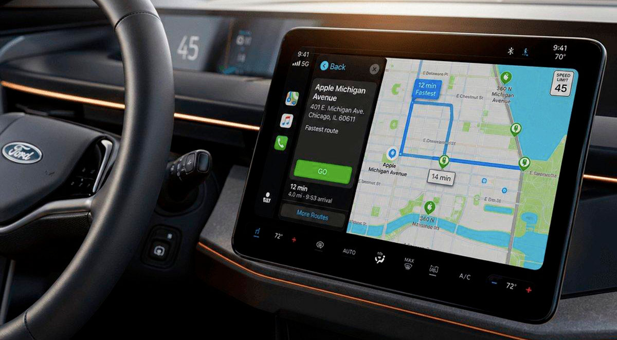 Ford y Apple Mapas