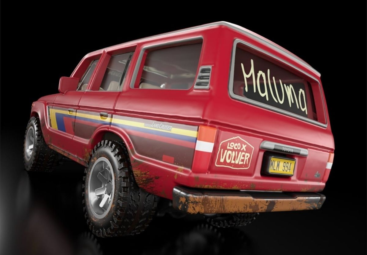 Maluma Hot Wheels Toyota Land Cruiser FJ60