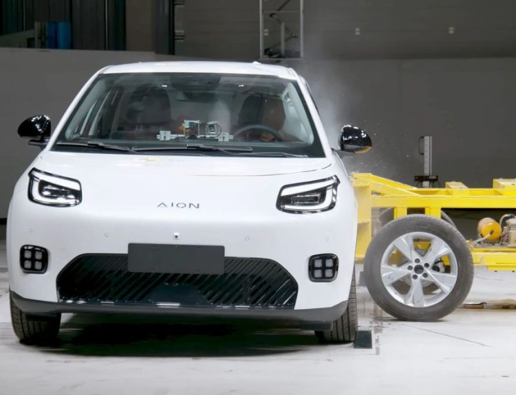 GAC Aion UT pruebas seguridad Euro NCAP