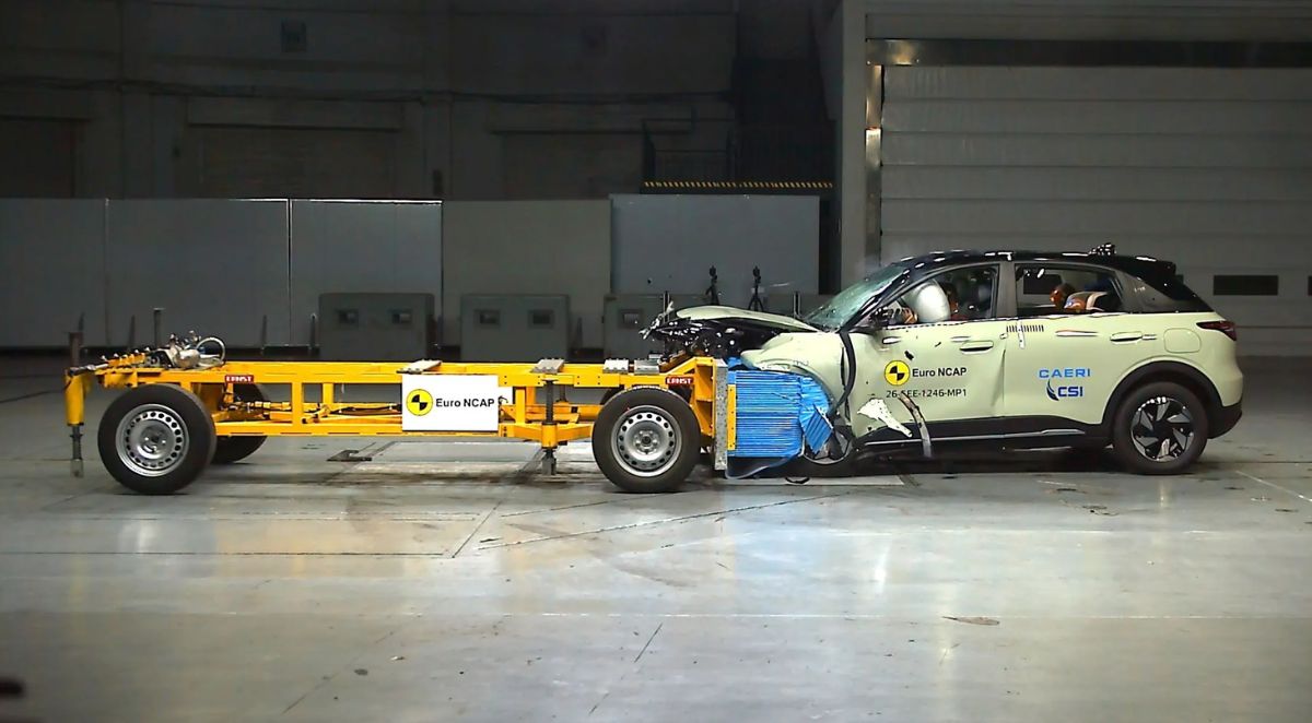 Geely EX2 5 estrellas seguridad 2026 Euro NCAP