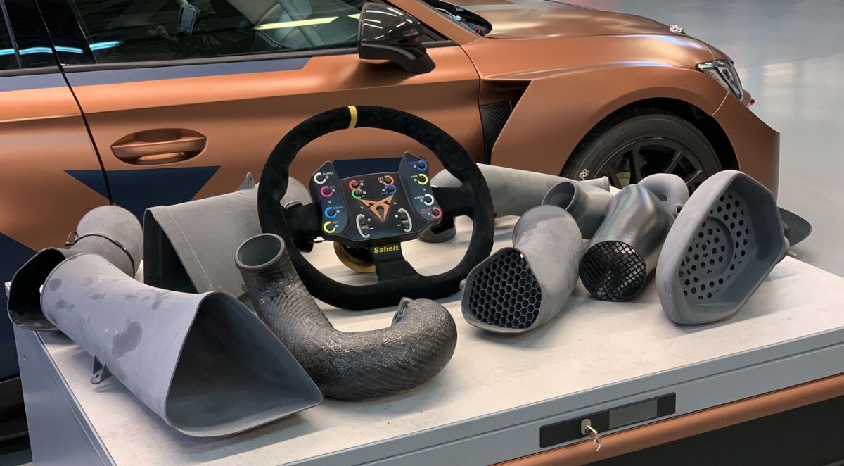 Impresión 4D fabricación de carros