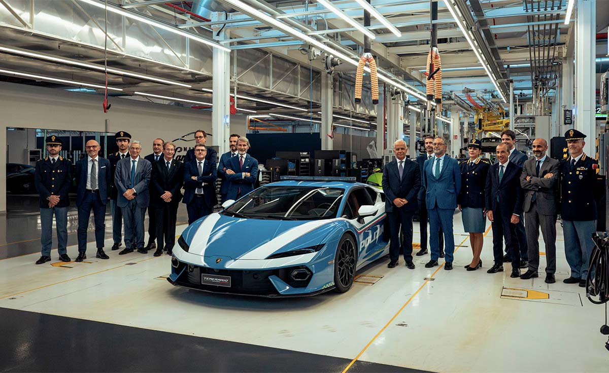 Lamborghini Temerario Policía Italia